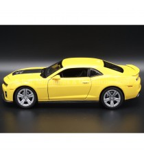 CHEVROLET CAMARO ZL1 FROM 2012 YELLOW 1:24 WELLY left side