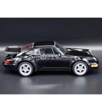 PORSCHE 911 TURBO (964) FROM 1974 BLACK 1:24 WELLY